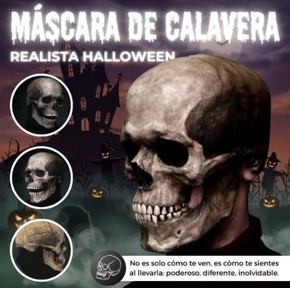 💥WOW solo $99.990💥Con envío Gratis 🎁¡ Máscara con Boca Móvil Perfecta para Halloween! 🎃💀