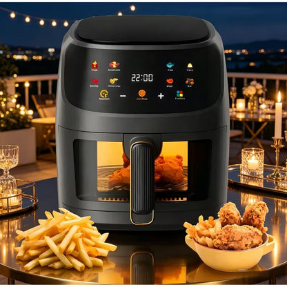 🤩 WOW! ¡Solo $239.990! FREIDORA 12L +Libro  100 Recetas 📘- NUEVA