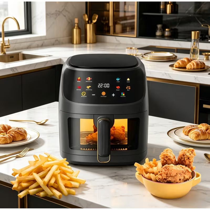 🤩 WOW! ¡Solo $239.990! FREIDORA 12L +Libro  100 Recetas 📘- NUEVA