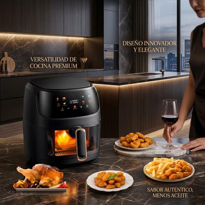 🤩 WOW! ¡Solo $239.990! FREIDORA 12L +Libro  100 Recetas 📘- NUEVA