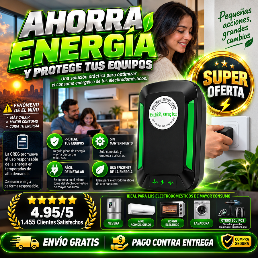 ⚡️ Reduce tu consumo 🎯 y aumenta tus ahorros cada mes 💸 WOW⚡¡2 Ahorradores por solo $89.990! 💥⚡