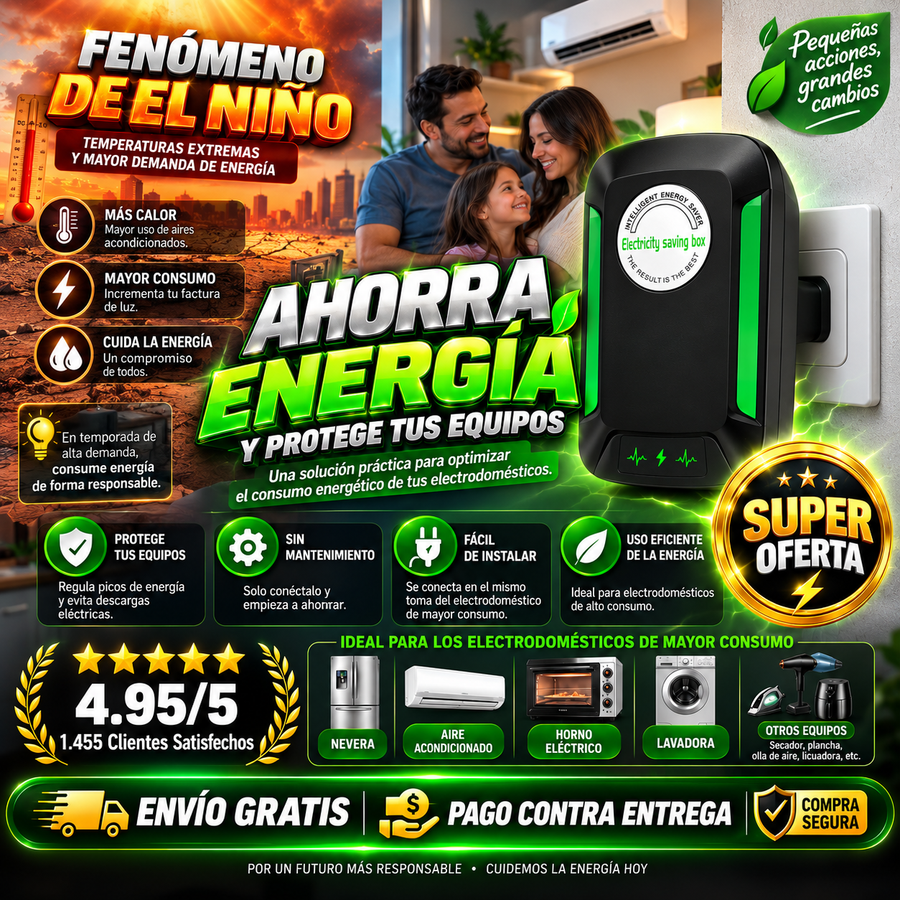 ⚡️ Reduce tu consumo 🎯 y aumenta tus ahorros cada mes 💸 WOW⚡¡2 Ahorradores por solo $89.990! 💥⚡