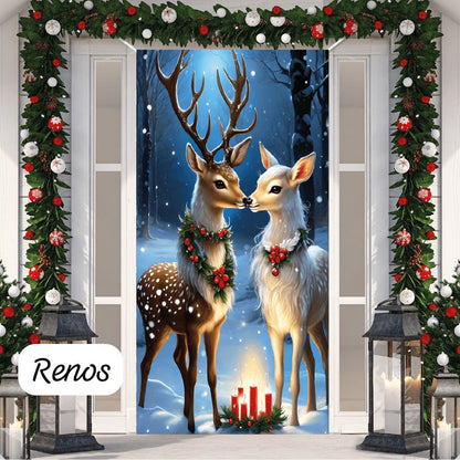 🔥 50% DESCUENTO – FORROS NAVIDEÑOS PARA PUERTAS 🎅🎄🚪