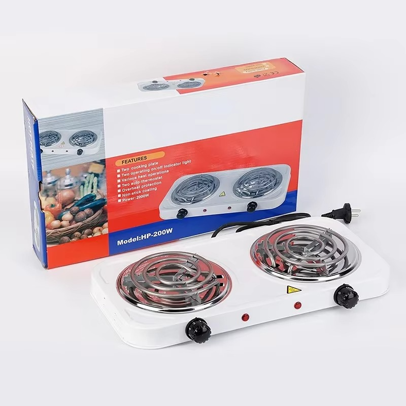 Estufa Electrica De 2 Puestos 5 Niveles