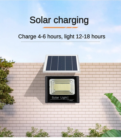 🌙 Reflector Solar Exterior 200W ☀️ | Resistente al agua + Envío Gratis 🚚