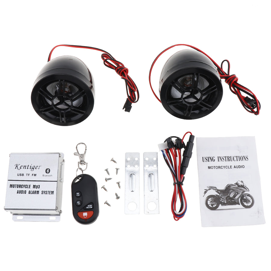 🔒🎵 Alarma para Moto Bluetooth MP3 FM + Control Remoto 100m | MotoSound™ 💥WOW SOLO $129.990🎁 - imagen 7