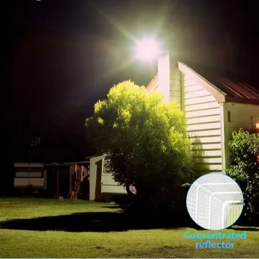 🌙 Reflector Solar Exterior 200W ☀️ | Resistente al agua + Envío Gratis 🚚