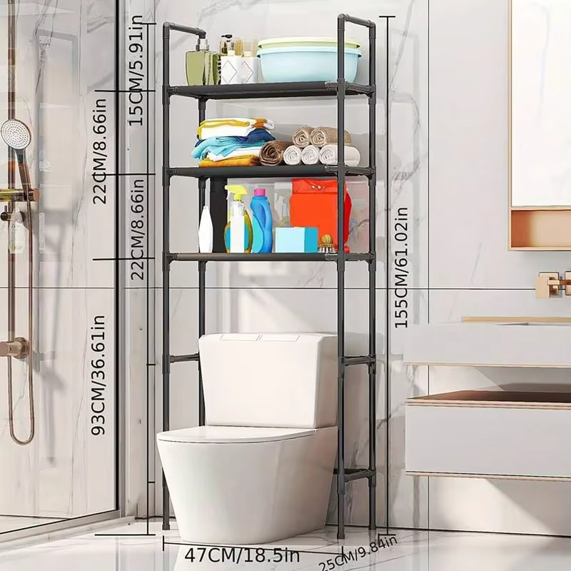 👉 “¿Baño Pequeño? Esto lo Soluciona 🚽WOW solo🔥 $89.900” Estante Organizador para Baño🚾