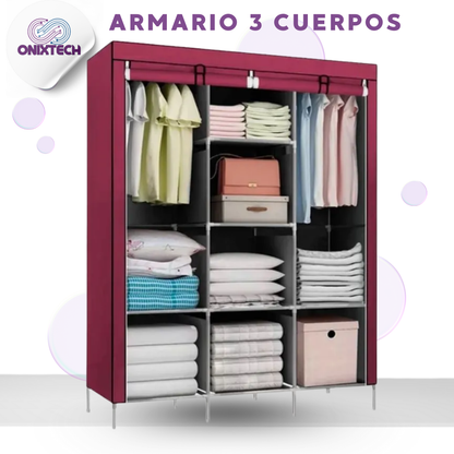 Combo 2x1 Armario 2 Cuerpos  + Zapatera 6 Niveles — ¡Stock limitado!” SOLO HOY $139.990🔥 “Adiós al desorden