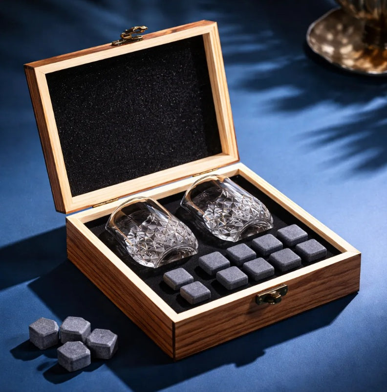 WhiskyGold™ — El Regalo que Todo Papá Merece: Su Whisky Perfecto Sin Hielo que lo Dañe