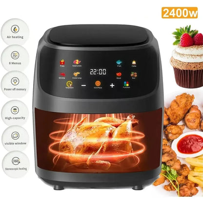 🤩 WOW! ¡Solo $259.990! FREIDORA 10L + 6 Moldes 🧁 + 1 Pinzas 🍗 +  1 Brocha 🍳 + 1 Aceitero Spray 🫒 + 1 Agarradera Silicona🧤 +Libro  100 Recetas 📘- NUEVA