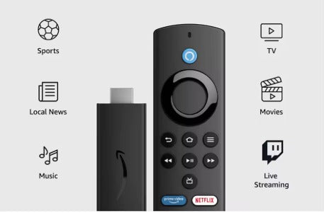 ⚽ Solo X HOY 💥$129.990📺 TV Stick 4K — Convierte Cualquier TV en Smart TV + 🎁 App de Streaming Incluida