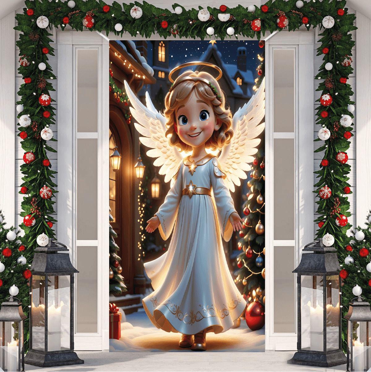 🔥 50% DESCUENTO – FORROS NAVIDEÑOS PARA PUERTAS 🎅🎄🚪