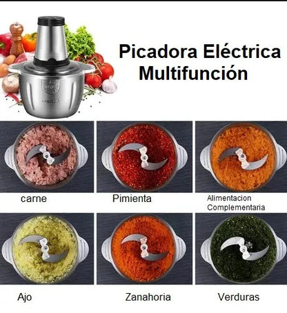 REGALAZZO🎁 PARA MAMA | 😱 ¡PROCESADOR DE ALIMENTOS 2 LITROS!  Pica y Tritura en Segundos WOW💥 SOLO POR HOY 109.990
