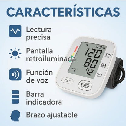 ❤️ Tu salud y la de tu familia primero 🩺 Tensiómetro Digital Lemman por $89.990