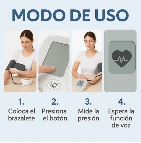 ❤️ Tu salud y la de tu familia primero 🩺 Tensiómetro Digital Lemman por $89.990