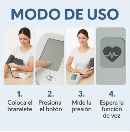 ❤️ Tu salud y la de tu familia primero 🩺 Tensiómetro Digital Lemman por $89.990