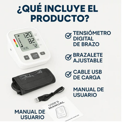 ❤️ Tu salud y la de tu familia primero 🩺 Tensiómetro Digital Lemman por $89.990