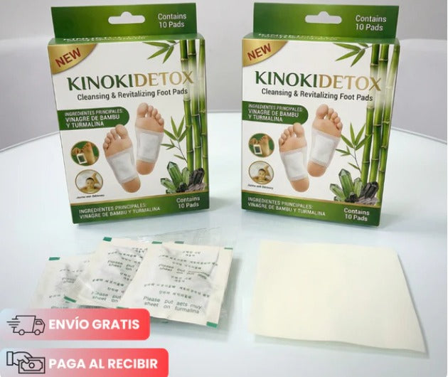 20 parches  por solo ❤️‍🔥$49.900🌿 Parches Desintoxicantes Kinoki Detox – Detox Natural Mientras Duermes 😴👣