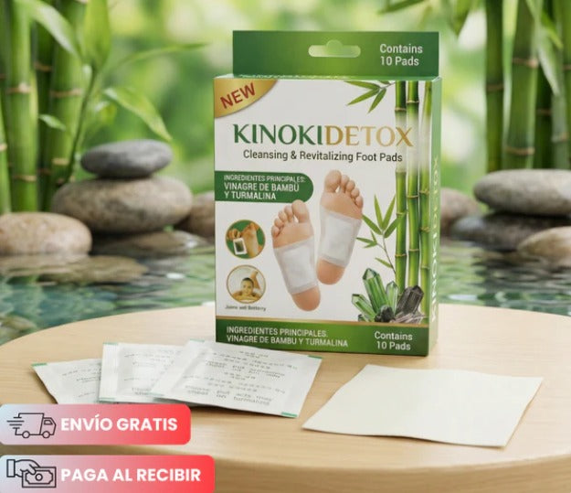 20 parches  por solo ❤️‍🔥$49.900🌿 Parches Desintoxicantes Kinoki Detox – Detox Natural Mientras Duermes 😴👣