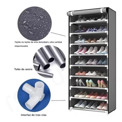 PROMOCION SOLO POR  HOY $139.990🔥 “Adiós al desorden: Combo 2x1 Armario 3 Cuerpos  + Zapatera 9 Niveles — ¡Stock limitado!” A3XZ6