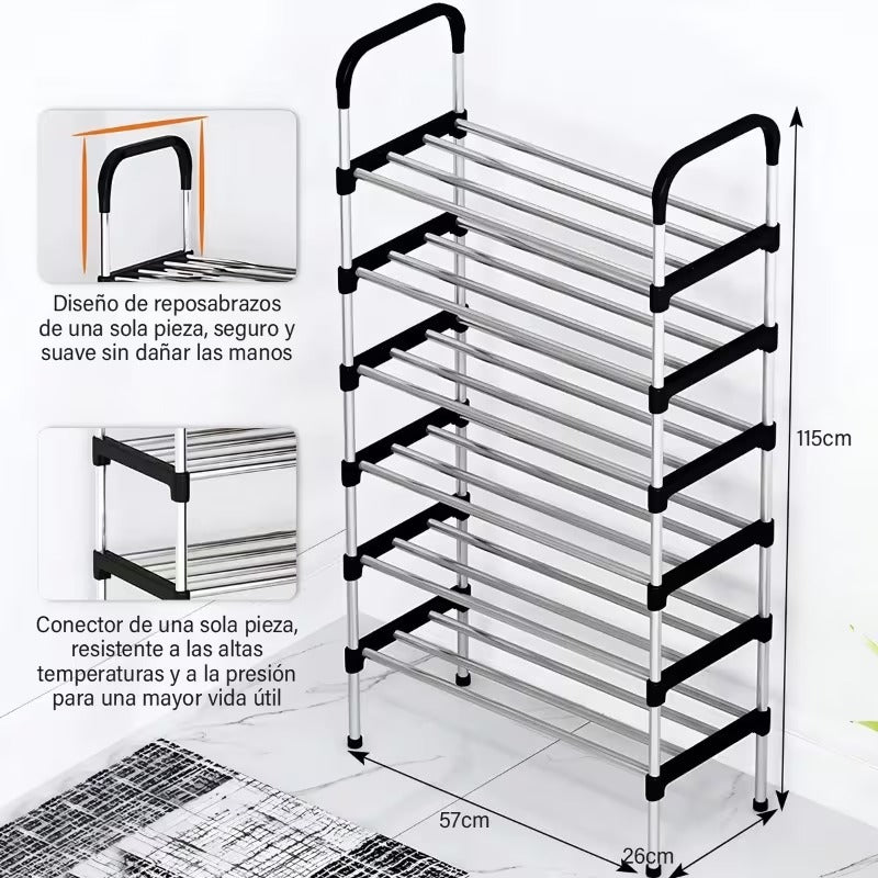 PROMOCION SOLO POR  HOY $129.990🔥 “Adiós al desorden: Combo 2x1 Armario 2 Cuerpos  + Zapatera 6  Niveles — ¡Stock limitado!” A2Z6