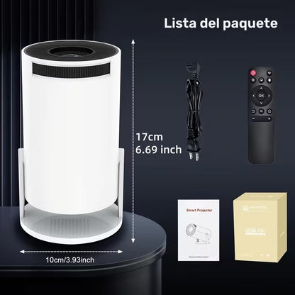 ⏰⚽ OFERTA MUNDIAL WOW🔥 $189.990📽️ Proyector HY300 Android + Control Remoto Incluido 🔥 Hasta 200” en HD | Convierte tu sala en el estadio del Mundial