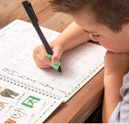 💥WOW SET x 4 Libros caligrafía Montessori ✨ MAGIC PREMIUM 🖊(Letras + Números + Dibujo + Conteo)solo en $69.990 - ✨📚 ¡Convierte cada trazo en aprendizaje mágico! ✍️💫