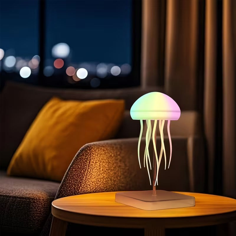🪼😲WOW SOLO $99.990 💥LÁMPARA MEDUSA MAGIC LUXURY  Convierte tu espacio en un océano de calma y estilo ✨
