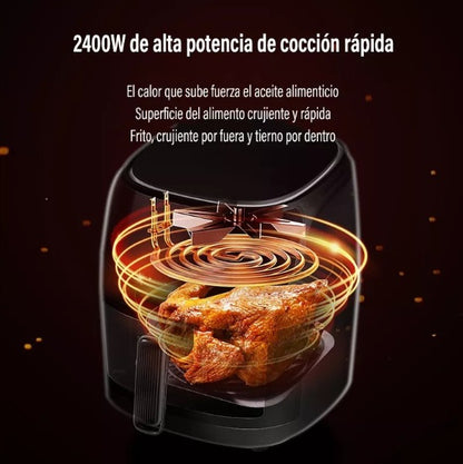 🤩 WOW! ¡Solo $269.990! FREIDORA 10L + 6 Moldes 🧁 + 1 Pinzas 🍗 +  1 Brocha 🍳 + 1 Aceitero Spray 🫒 + 1 Agarradera Silicona🧤 +Libro  100 Recetas 📘