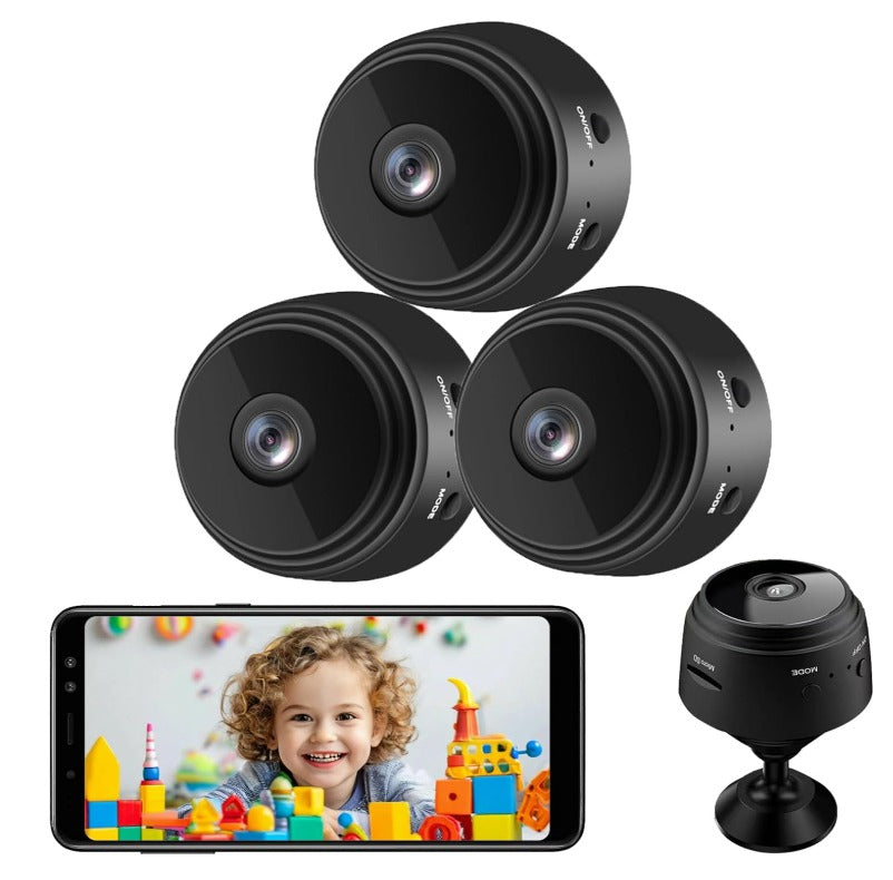 Mini Cámara Espía A9 🔍 — Vigilancia 24/7 WiFi + Audio