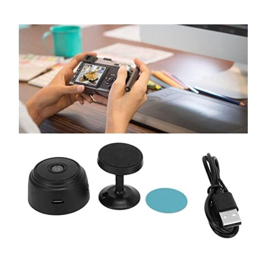 Mini Cámara Espía A9 🔍 — Vigilancia 24/7 WiFi + Audio