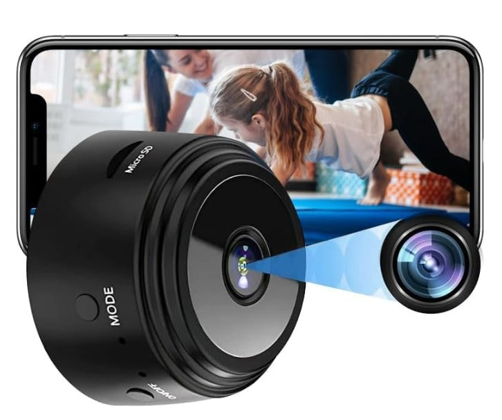 Mini Cámara Espía A9 🔍 — Vigilancia 24/7 WiFi + Audio