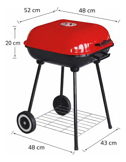 🔥 Asador Portátil BRASA PRO™🔥  con Ruedas  — Edición Mundial 2026