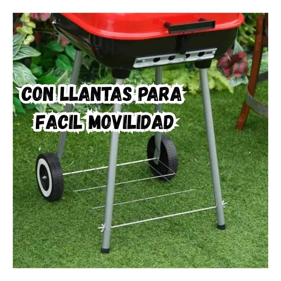 🔥 Asador Portátil BRASA PRO™🔥  con Ruedas  — Edición Mundial 2026