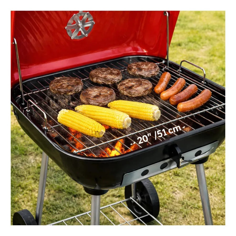 🔥 Asador Portátil BRASA PRO™🔥  con Ruedas  — Edición Mundial 2026