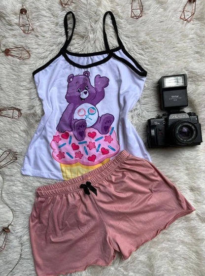 💥WOW SOLO $109.990😴 Pack x 6 Pijamas Mujer Sublimadas — 😴/ Talla Única S a L · 🌈 6 Diseños Surtidos