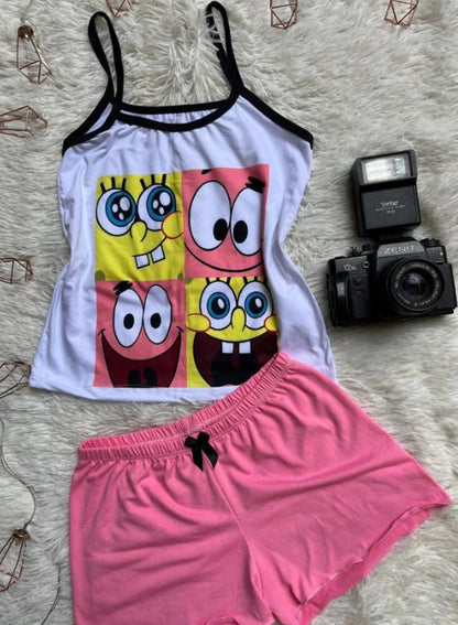 💥WOW SOLO $109.990😴 Pack x 6 Pijamas Mujer Sublimadas — 😴/ Talla Única S a L · 🌈 6 Diseños Surtidos