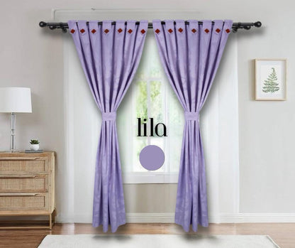 💥WOW 2 X SOLO $89.990 🌙💎 Cortinas Black Out Jacquard 180g – Lujo, Privacidad y Confort