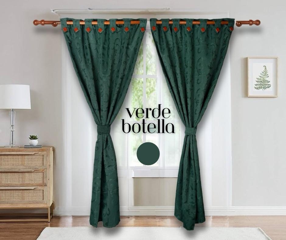 💥WOW 2 X SOLO $89.990 🌙💎 Cortinas Black Out Jacquard 180g – Lujo, Privacidad y Confort