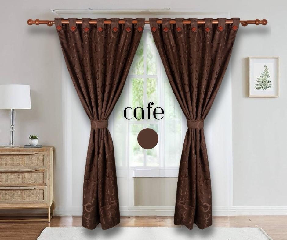 💥WOW 2 X SOLO $89.990 🌙💎 Cortinas Black Out Jacquard 180g – Lujo, Privacidad y Confort