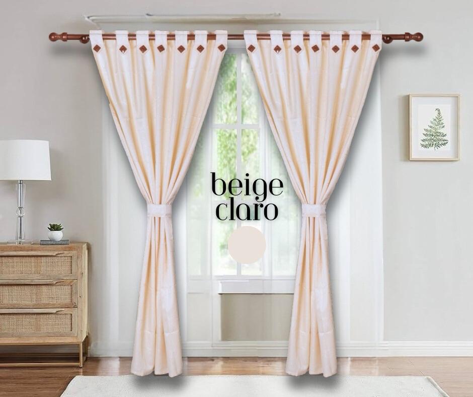 💥WOW 2 X SOLO $89.990 🌙💎 Cortinas Black Out Jacquard 180g – Lujo, Privacidad y Confort