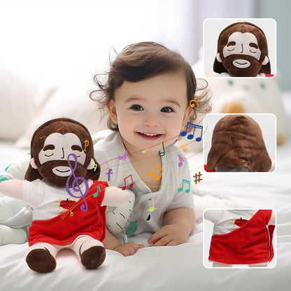 ✝️🙏 El Peluche Jesús que Respira, Brilla y Te Llena de Paz con su Sonido Relajante🎶🎵