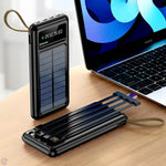 #2: 🛡️ Power Bank Solar Panel 💥20.000 mAh — Prepárate y Mantente Conectado - miniatura 4