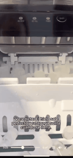 Máquina fabricadora de hielo portátil - ☀️ Dale un Respiro al Calor con Hielo Siempre Listo
