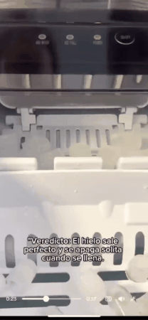 Máquina fabricadora de hielo portátil - ☀️ Dale un Respiro al Calor con Hielo Siempre Listo