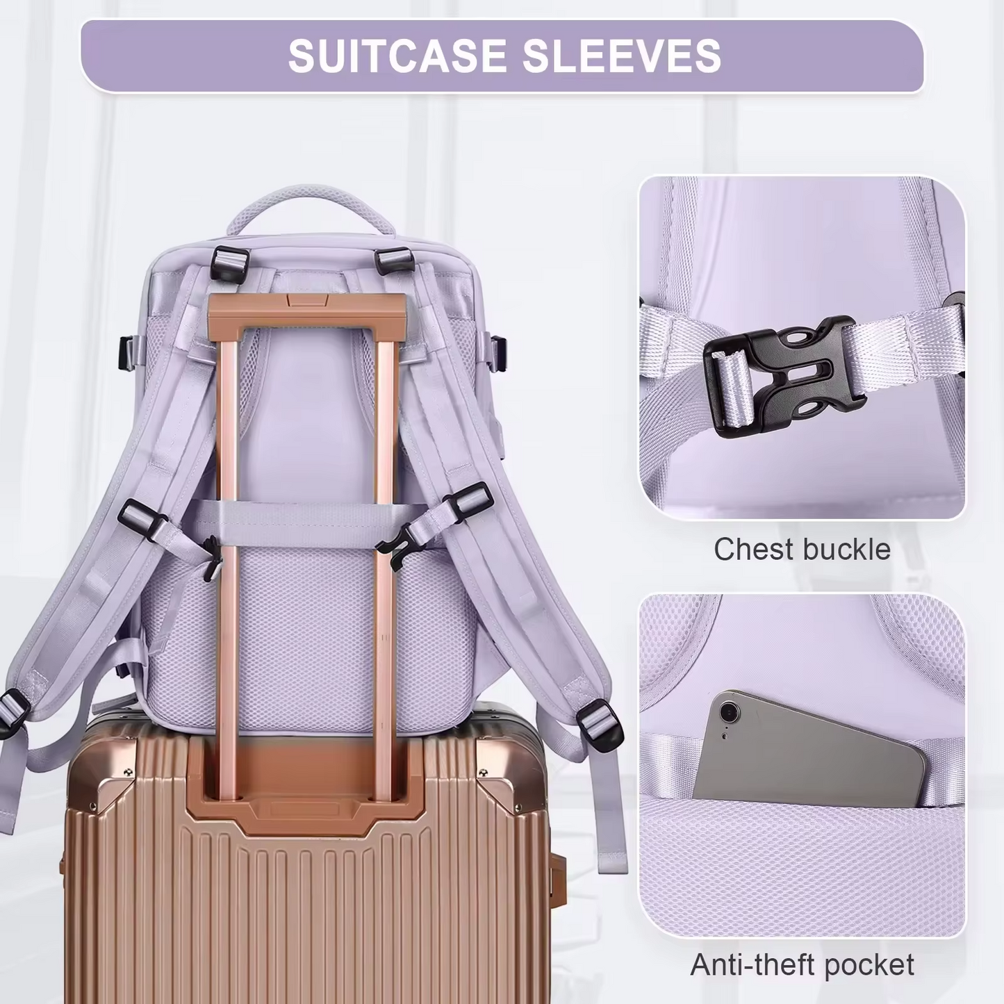 ✈️ 🎒 MOCHILA DE VIAJE APROBADA COMO EQUIPAJE DE CABINA