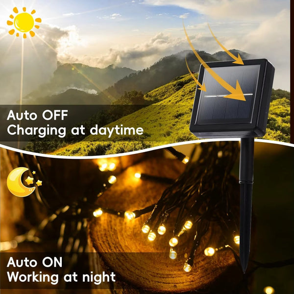 ☀️✨ Luces Solares LED Decorativas 2X1 | 🎛️ Control Remoto | 💡 8 Modos de Iluminación | 🌙 Encendido Automático | 🔋 Batería Recargable 1200mAh | 🌧️ IP65 Resistentes al Clima | 🎄 Ideales para Jardín, Terraza y Navidad