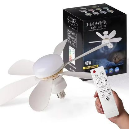 🌬️💡 Bombillo Ventilador 2 en 1 Con Control Remoto — FreshLight™ WOW solo $119.990💥