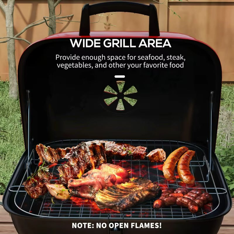 🔥 Asador Portátil BRASA PRO™🔥  con Ruedas  — Edición Mundial 2026